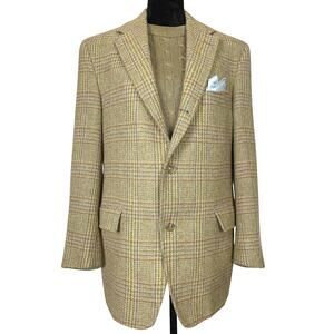 EUC - Vintage Donegal Mist Irish Wool & Cashmere Tweed Blazer